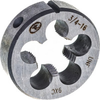 Дюймовая плашка ТехноСталь 3/4"-16 UNF 60 9ХС t254067