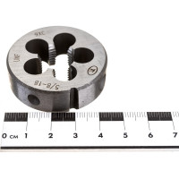 Дюймовая плашка ТехноСталь 5/8"-18 UNF 60 9ХС t254066