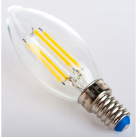 Светодиодная лампа Uniel LED-C35-6W/NW/E14/CL GLA01TR Форма свеча, прозрачная UL-00002198