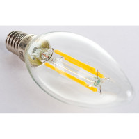 Светодиодная лампа Uniel LED-C35-6W/NW/E14/CL GLA01TR Форма свеча, прозрачная UL-00002198