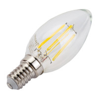 Светодиодная лампа IN HOME LED-СВЕЧА-deco 5Вт 230В Е14 4000К 450Лм 4690612007571