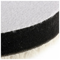 Насадка полировальная под липучку (125 мм, короткая плетеная шерстяная нить) MATRIX 75962