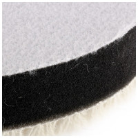 Насадка полировальная под липучку (150 мм, короткая плетеная шерстяная нить) MATRIX 75963