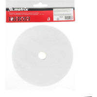 Насадка полировальная под липучку (150 мм, короткая плетеная шерстяная нить) MATRIX 75963