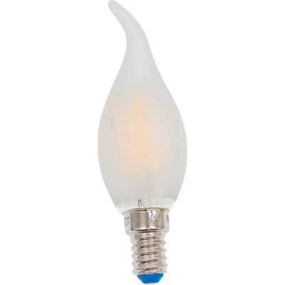 Светодиодная лампа Uniel LED-CW35-6W/WW/E14/FR PLS02WH Форма свеча на ветру, матовая UL-00000306