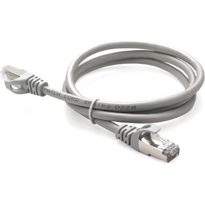Многожильный патч-корд Cablexpert FTP кат.6, 1м, литой, серый PP6-1M