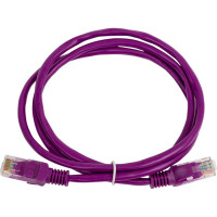 Многожильный патч-корд Cablexpert UTP кат.5e, 1м, литой, фиолетовый PP12-1M/V