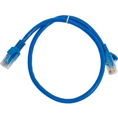 Многожильный патч-корд Cablexpert UTP кат.6, 0.5м, литой, синий PP6U-0.5M/B