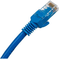 Многожильный патч-корд Cablexpert UTP кат.6, 0.5м, литой, синий PP6U-0.5M/B