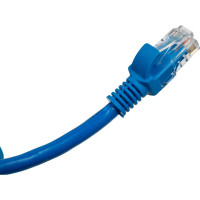 Многожильный патч-корд Cablexpert UTP кат.6, 0.5м, литой, синий PP6U-0.5M/B