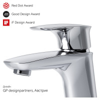 Смеситель для умывальника AM.PM Spirit V2.1 хром F71A02100