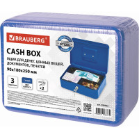 Ящик для денег, ценностей, документов, печатей BRAUBERG 290335