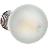 Светодиодная лампа Uniel LED-G45-6W/WW/E27/FR PLS02WH. Форма шар, матовая. UL-00000302