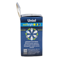 Светодиодная лампа Uniel LED-G45-6W/NW/E27/FR/MB PLM11WH . Форма «шар», матовая. UL-00002378