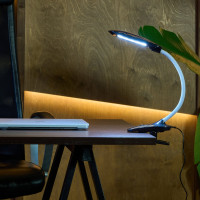 Настольный светильник «прищепка» Uniel TLD-546 Black/LED/350Lm/4500K, 5W. UL-00002233