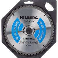 Диск пильный Hilberg Industrial Алюминий 250x30x100Т HA250