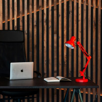 Настольный светильник Uniel TLI-221 RED E27. Цоколь Е27. 60W. UL-00002121