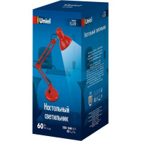 Настольный светильник Uniel TLI-221 RED E27. Цоколь Е27. 60W. UL-00002121