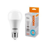 Светодиодная лампа Wolta LED груша, BL, 15Вт, 6500К Холодный белый свет, А60, E27 25W60BL15E27