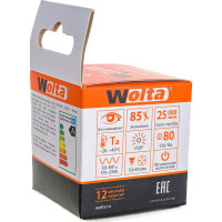 Светодиодная лампа Wolta LED Софит, Spot , 10Вт , 6500K Холодный белый свет, MR16, GU5.3 25WMR16-220-10GU5.3