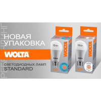 Светодиодная лампа Wolta LED Софит, Spot , 10Вт , 6500K Холодный белый свет, MR16, GU5.3 25WMR16-220-10GU5.3
