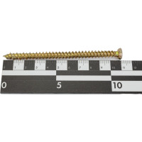 Оконные саморезы по бетону Саморезик 7.5х112 для окон рам, желтый цинк 50шт OSB-7.5х112-50