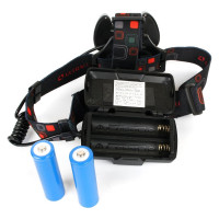 Аккумуляторный налобный фонарь Ultraflash E1334 4 Вт, синий /черный 13904