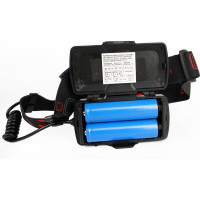 Аккумуляторный налобный фонарь Ultraflash E1334 4 Вт, синий /черный 13904