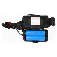 Фонарь налобный аккумуляторный лазеродиодный Ultraflash E1335 4 Вт, черный, 2LED 13905
