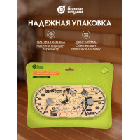 Термометр с гигрометром для бани и сауны Банные Штучки Банная станция в парной, 25х11х2.5 см 18048