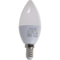 Светодиодная лампа Volpe LED-C37-7W/DW/E14/FR/NR. Форма свеча, матовая. UL-00003794