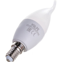 Светодиодная лампа Volpe LED-CW37-11W/WW/E14/FR/NR. Форма свеча на ветру, матовая. UL-00003817