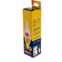 Светодиодная лампа Volpe LED-CW37-11W/WW/E14/FR/NR. Форма свеча на ветру, матовая. UL-00003817
