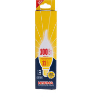 Светодиодная лампа Volpe LED-CW37-11W/WW/E14/FR/NR. Форма свеча на ветру, матовая. UL-00003817