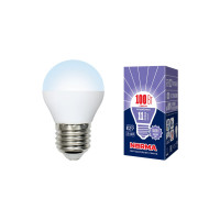 Светодиодная лампа Volpe LED-G45-11W/DW/E27/FR/NR. Форма шар, матовая. UL-00003833