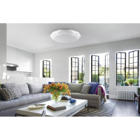 Потолочный светодиодный светильник Lumin'arte 48Вт, диммируемый 3000…6500К, с пультом, освещает 24 м² , CLL2148W-POLARIS