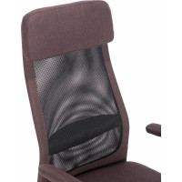 Компьютерное офисное кресло руководителя BRABIX Flight EX-540, с подлокотниками, хром, сетка 531849