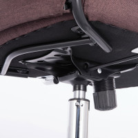 Компьютерное офисное кресло руководителя BRABIX Flight EX-540, с подлокотниками, хром, сетка 531849