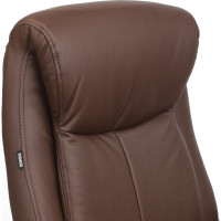 Компьютерное офисное кресло руководителя BRABIX Enter EX-511, с подлокотниками, эко кожа 531163