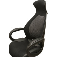 Компьютерное офисное кресло руководителя BRABIX PREMIUM Genesis EX-517, с подлокотниками, экокожа / сетка 531574