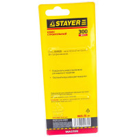 Строительный отвес со шнуром STAYER MASTER 300г 0635-30_z01