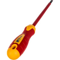 Диэлектрическая шлицевая отвертка 5.5х1.0х125 KRAFT KT 700428