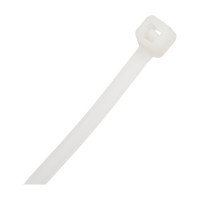 Пластиковый хомут белый 4.0x300мм универсальный Эврика ER-04302 956514