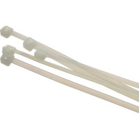 Пластиковый хомут белый 4.0x300мм универсальный 50шт Эврика ER-04301 956515