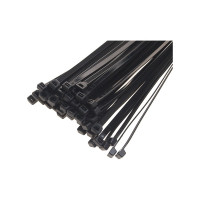 Пластиковый хомут черный 8.0x750мм универсальный 50шт Эврика ER-18751 956546