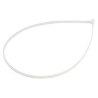 Пластиковый хомут белый 5.0x500мм универсальный 50шт Эврика ER-05501 956537