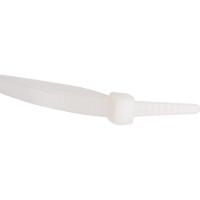 Пластиковый хомут белый 5.0x500мм универсальный 50шт Эврика ER-05501 956537