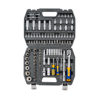 Набор инструмента 1/2 Dr и 1/4 Dr 108 предметов с 12 гран KRAFT KT 700680