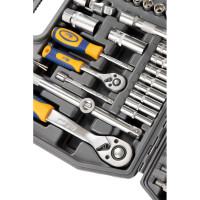 Набор инструмента 1/2 Dr и 1/4 Dr 108 предметов с 12 гран KRAFT KT 700680