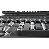 Набор инструмента 1/2 Dr и 1/4 Dr 108 предметов с 12 гран KRAFT KT 700680